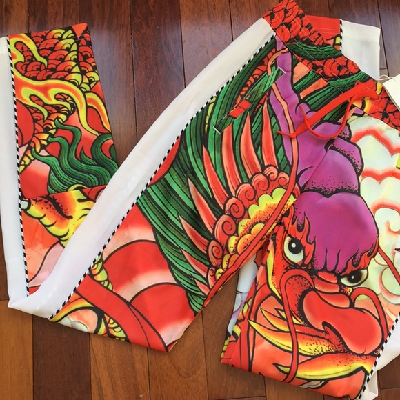 ADIDAS Women’s Rita Ora Dragon Print Pants Size S - Picture 9 of 11